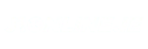 J1Online Logo White